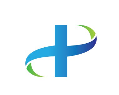 Modern sağlık tıbbi Logo - Modern temiz hastane sembolü