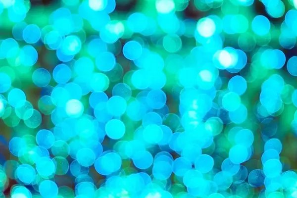 Yumuşak odak üzerinde yuvarlak bokeh