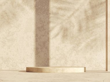 Ahşap zemini ve beyaz duvarı olan boş bir oda.