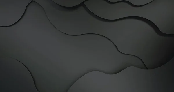 Paper Cut Background Illustration Темний Постер Товарів Класу Люкс Вай — стокове фото