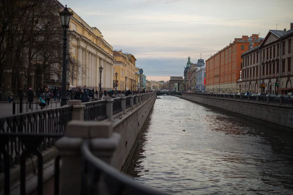 Rússia São Petersburgo Griboyedov canal . — Fotografia de Stock