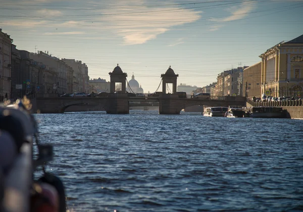 Canal de agua de San Petersburgo — Foto de Stock