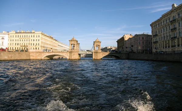 Canal de agua de San Petersburgo — Foto de Stock
