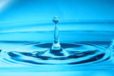 arka plan mavi su damlası