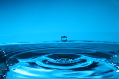 arka plan mavi su damlası