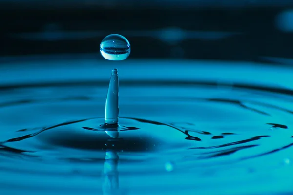 Arte della goccia d'acqua — Foto Stock