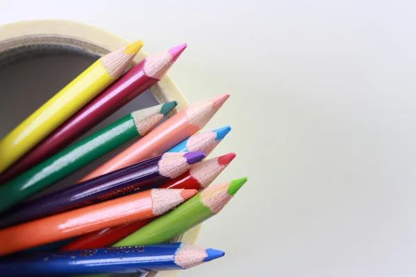 Arte de lápices de colores — Foto de Stock