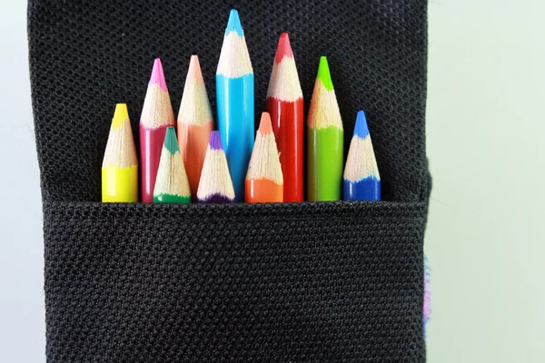着色された鉛筆の芸術 — ストック写真