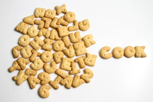 Tarafından alfabe bisküvi yemek