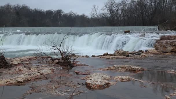 Grand Falls Waterfall — Stock Video