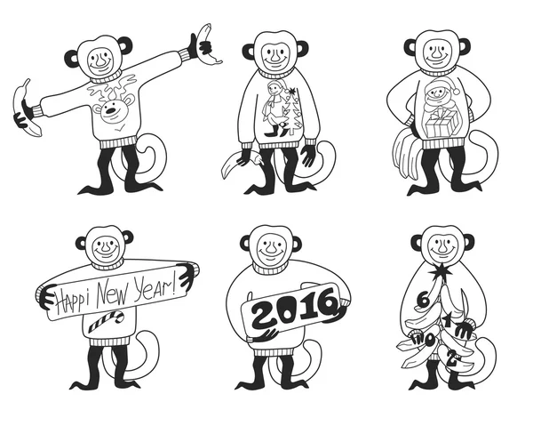 Mutlu yeni yıl maymun