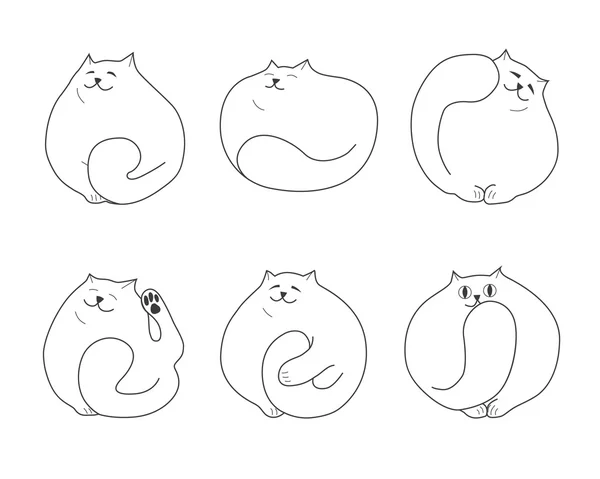 Neşeli kediler kümesi