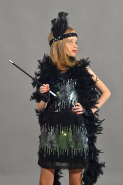 Kız studio fotoğraf