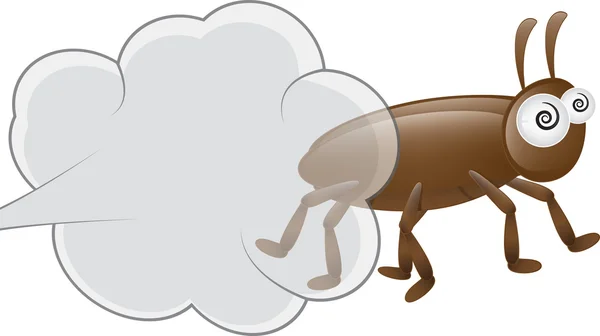 Hamam böceği üzerinde Böcek ilaçlama