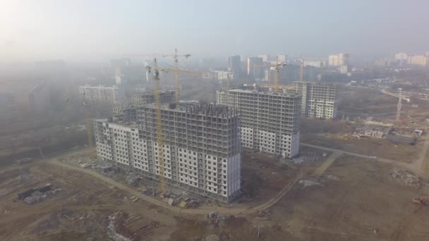 bâtiment aérien de maison d'hôtel par drone 