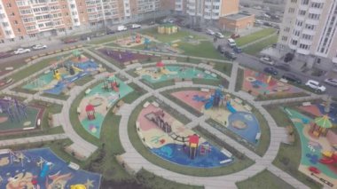 Hava otel ev dron tarafından inşa