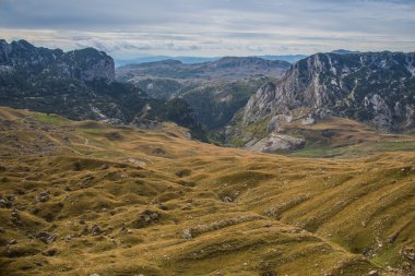 Dağ alanları. Durmitor