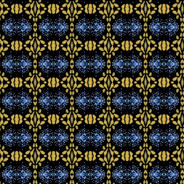 Güzel soyut vintage kesintisiz resim iç desen veya elbise desen kullanılabilir.