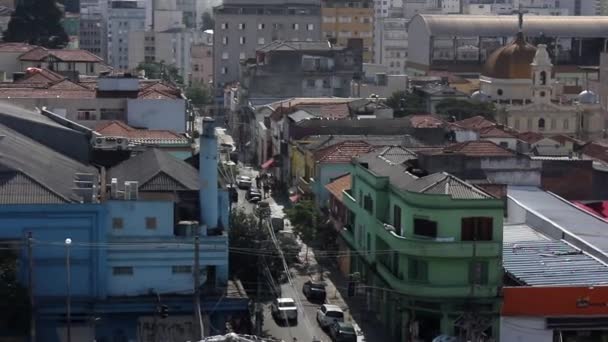 Gebouwen in Sao Paulo stad — Stockvideo