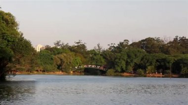 Ibirapuera Parkı Sao Paulo şehrinde