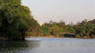 Ibirapuera Parkı Sao Paulo şehrinde