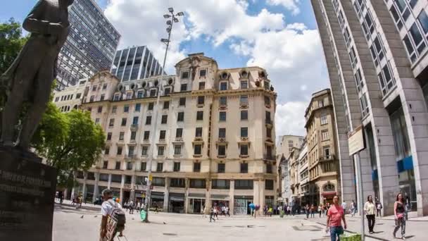 Centro de Sao Paulo, Brasil — Vídeos de Stock