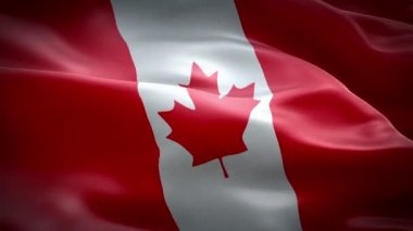 Kanada bayrağı animasyon