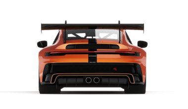 Kazakistan, Almaty - 25 Ocak 2026: hızlı Porsche 911 GT3 supercar.