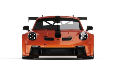 Kazakistan, Almaty - 25 Ocak 2026: hızlı Porsche 911 GT3 supercar.