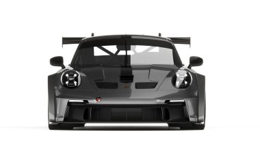 Kazakistan, Almaty - 25 Ocak 2026: hızlı Porsche 911 GT3 supercar.