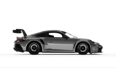 Kazakistan, Almaty - 25 Ocak 2026: hızlı Porsche 911 GT3 supercar.