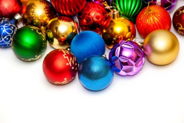 parlak Noel süsleri