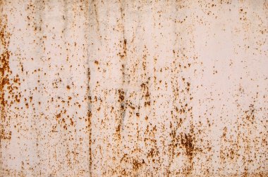 Paslı metalin dokusu