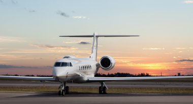Havaalanında özel jet