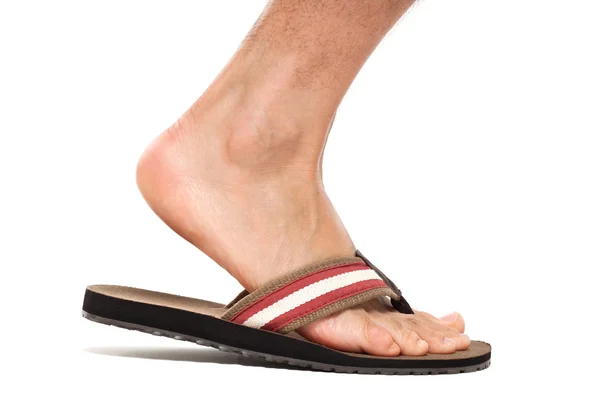 Flip flop - sağ ayak ayak yakın çekim
