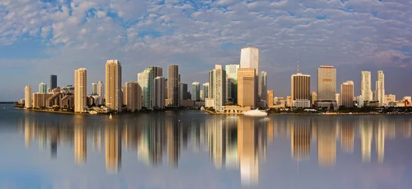 Vista del horizonte de Miami — Foto de Stock
