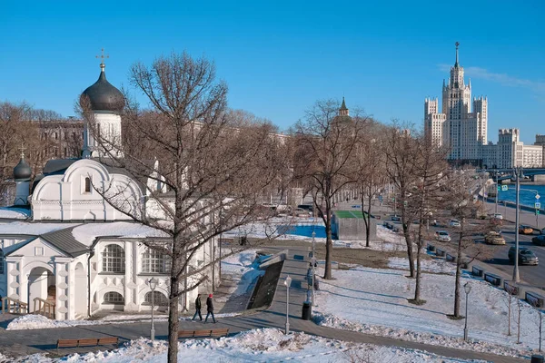 Moskou Rusland Feb 2019 Beroemde Historische Plaatsen Het Centrum Van — Stockfoto