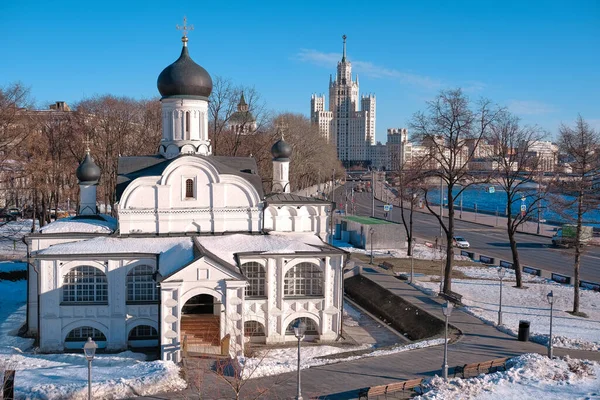 Москва Росія Лютого 2019 Знаменні Історичні Місця Центрі Москви Рапорт — стокове фото