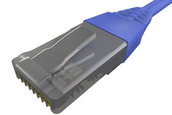 Model computer connector — Stock Photo, Image