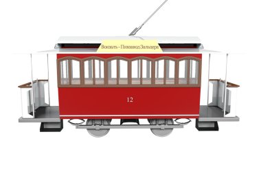 Model Elisavetgrad tramvay