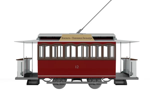Modell elisavetgrad Straßenbahn — Stockfoto