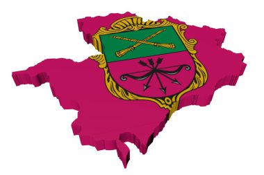 Ukrayna'nın 3D modeli
