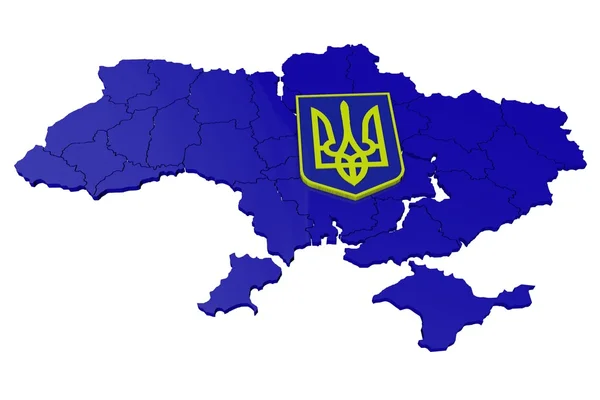 Ukrayna'nın 3D modeli