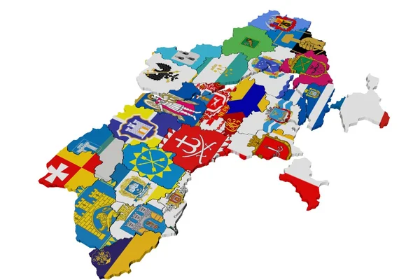 Ukrayna'nın 3D modeli