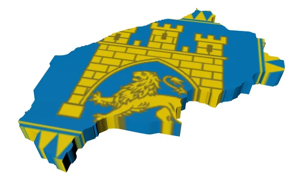 Ukrayna'nın 3D modeli