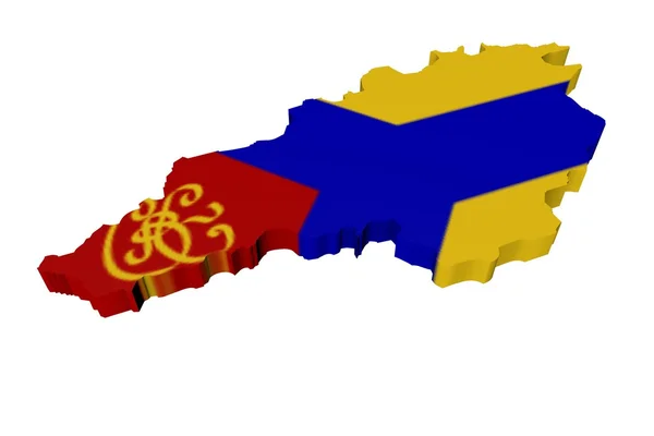 Ukrayna'nın 3D modeli