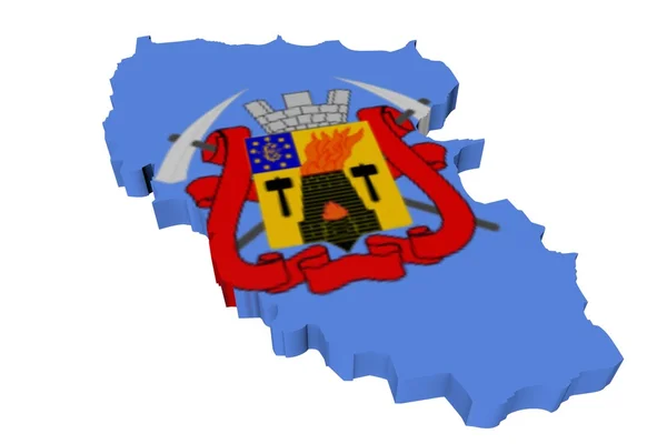 Ukrayna'nın 3D modeli