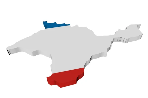 Ukrayna'nın 3D modeli