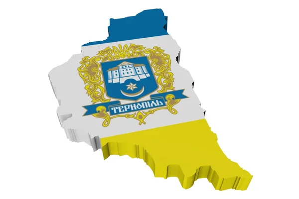 Ukrayna'nın 3D modeli