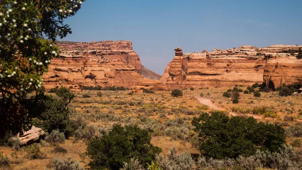 Belle photo encadrée d'un canyon dans l'Utah — Photo
